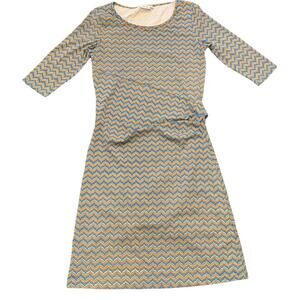 Ellie Kai Womens abstract chevrom pattern dress size 2
